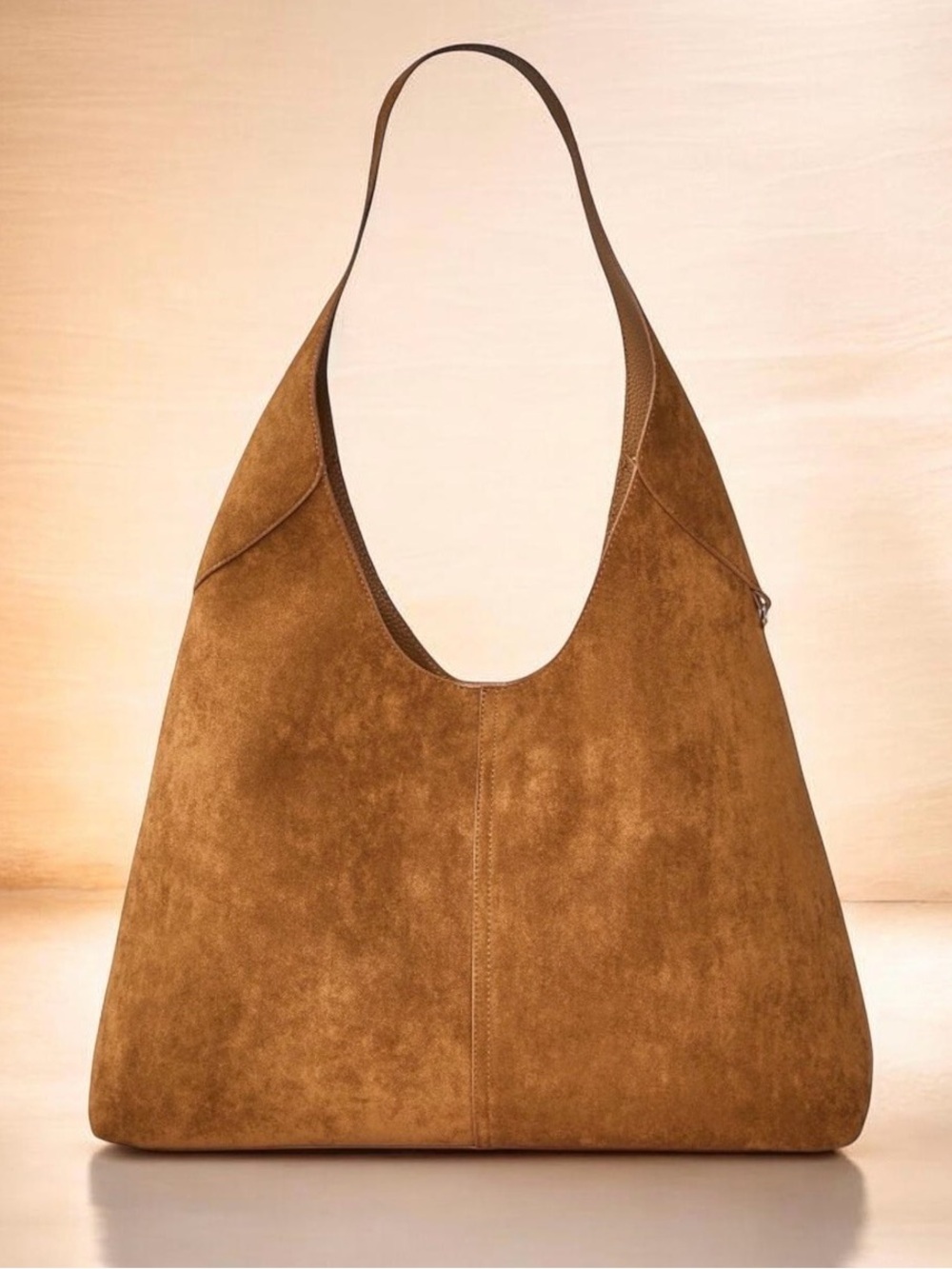 Universal Thread Oversized Slouchy Shoulder Hobo Shoulder Bag in Cognac
